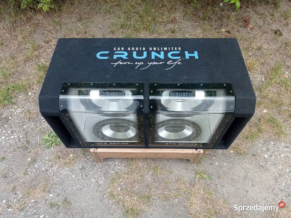 Tuba Skrzynia Basowa Subwoofer CRUNCH GTS 800 Głośniki Dzierżoniów sprzedam