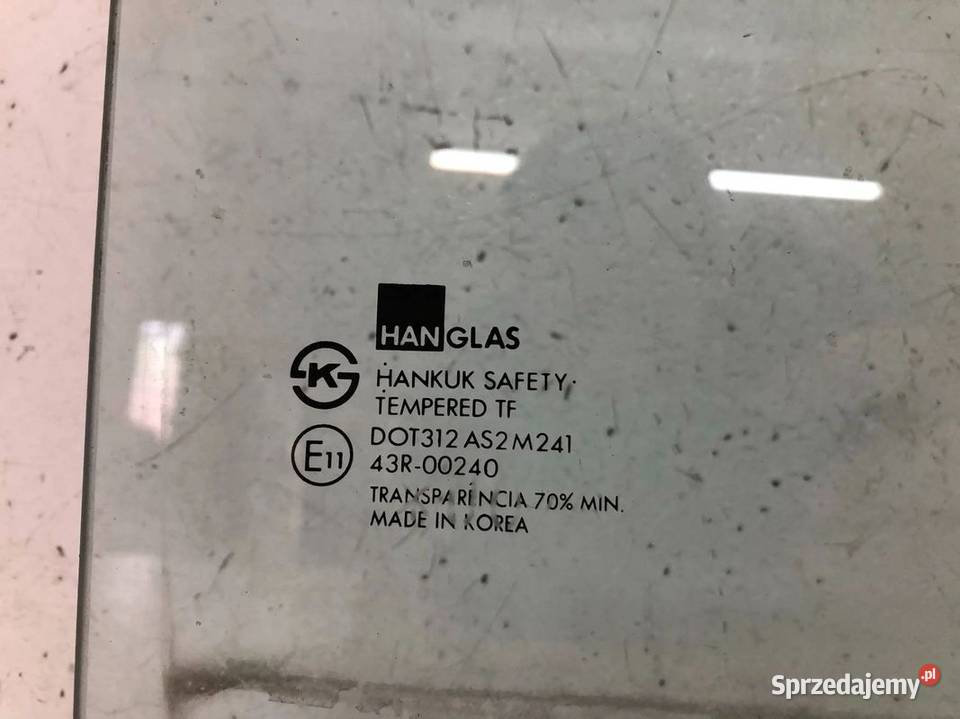 Hyundai Trajet 2002 Szyba drzwi tylnych prawych osobowe Pozostałe Skarżysko-Kamienna