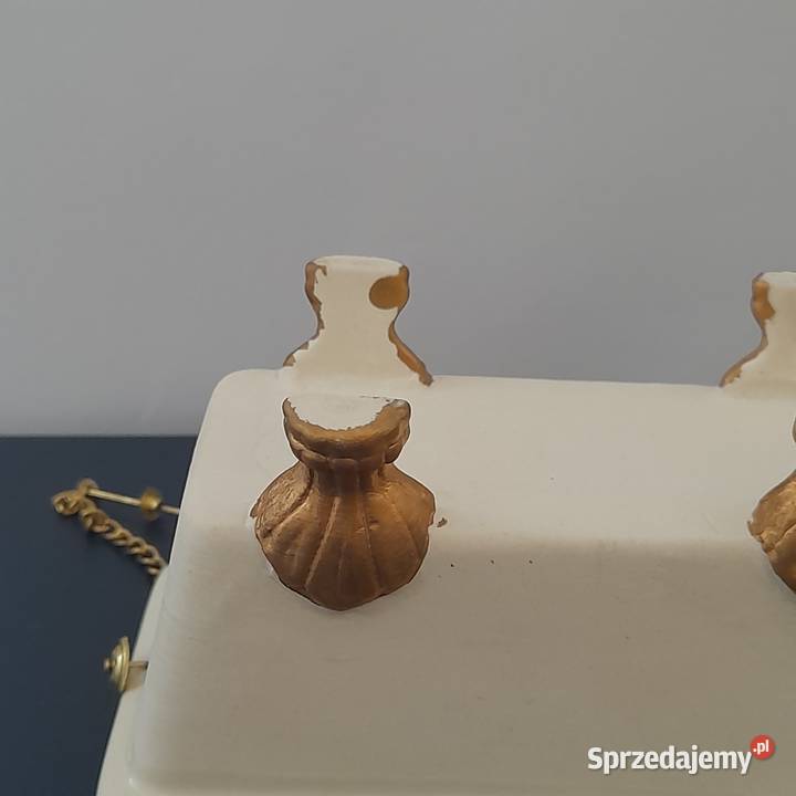 Miniaturowa porcelanowa wanna lalek miniatury Bogatynia