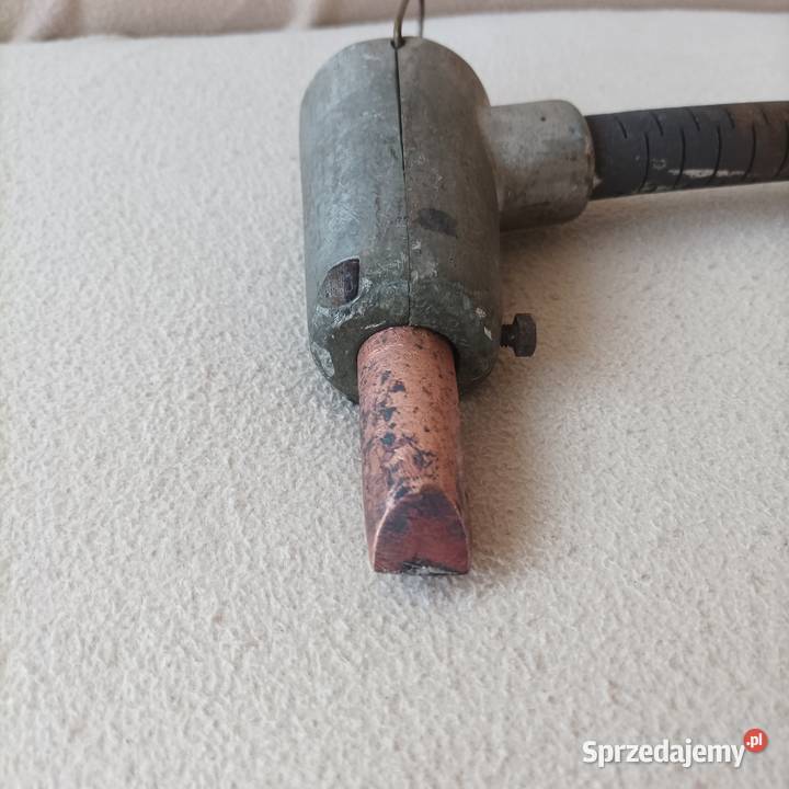 Stara lutownica dekarska oporowa z czasów PRL