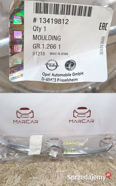 OPEL CORSA E 14 LISTWA OZDOBNA CHROM GRILLA Pleszew sprzedam