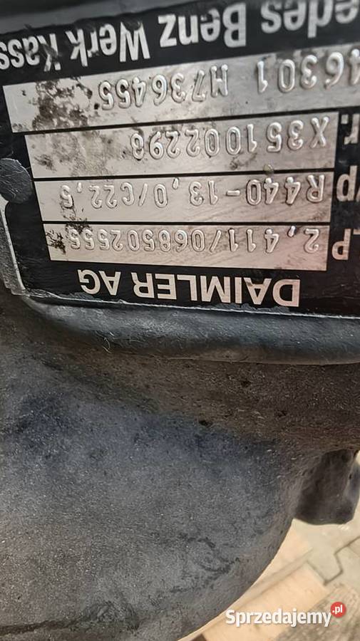 Wkład Mostu Dyfer Mercedes Actros 2411 R440 Staszów