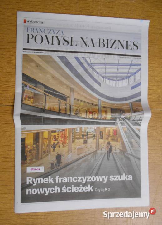 Franczyza dwa dodatki pomysł na biznes Gazeta lubelskie Parczew sprzedam