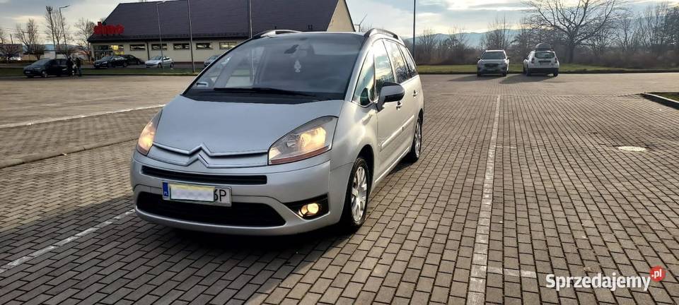 2010r Citroen c4 grand picasso 16 lpg przebieg manualna dolnośląskie Ząbkowice Śląskie
