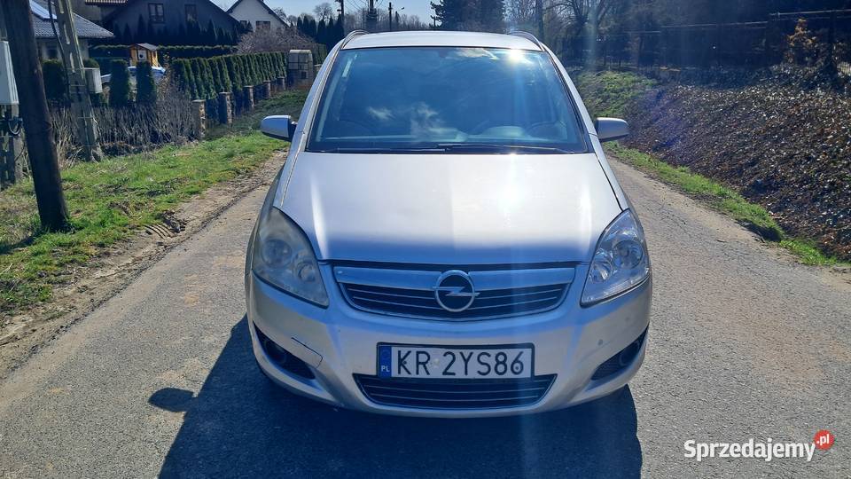 Opel Zafira 19 cdti 2008r sprowadzony Pietrzejowice