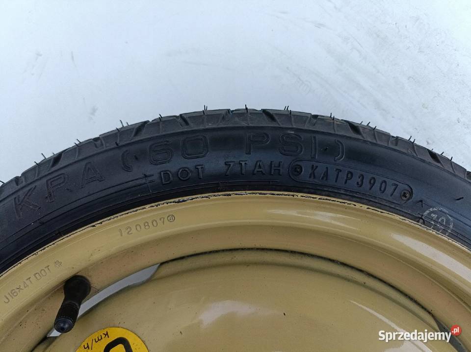 KOŁO DOJAZDOWE Subaru Justy IV 4 dojazdówka