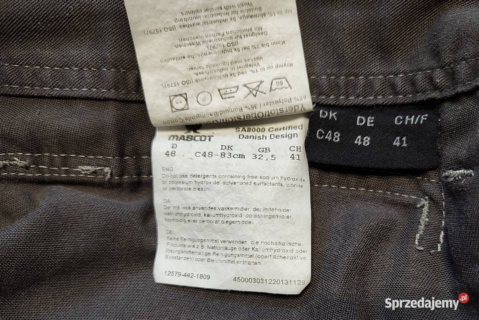spodnie Mascot