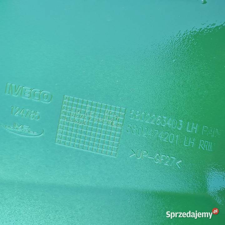 IVECO STRALIS SWAY PRZEDŁUŻENIE DRZWI LEWE Trzciel