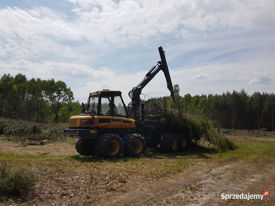 Sprzedaz wynajem forwarder PONSSE WISENT 2007