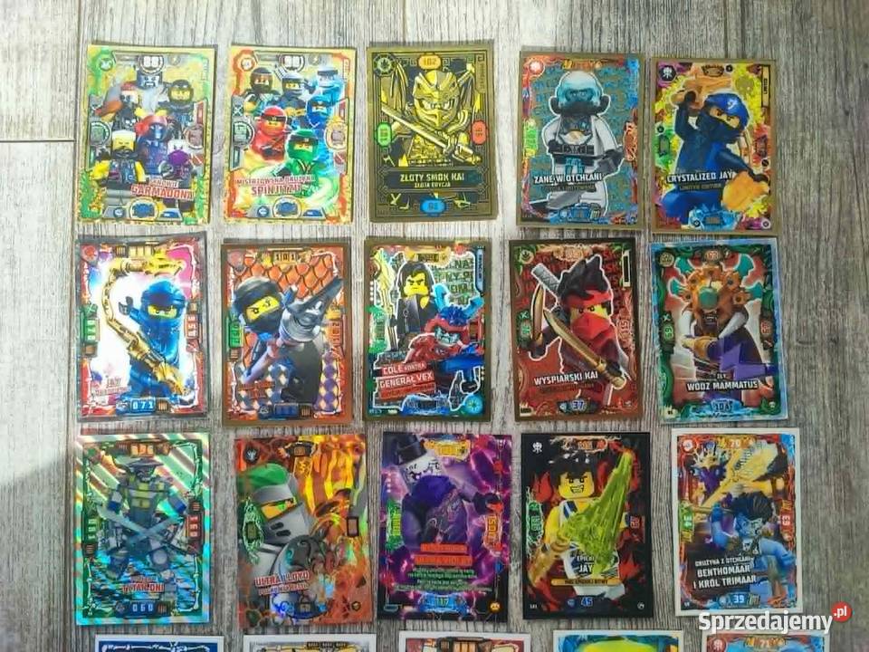 LEGO Ninjago zestaw 31 kart kolekcjonerskich Pozostałe sprzedam