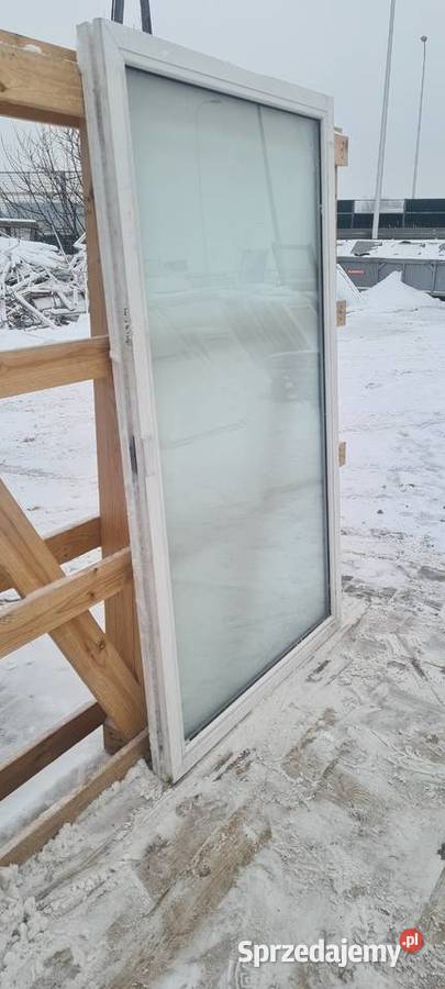 OKNA KacprzaK Witryna 94x161 FIX Używany PCV Lublin