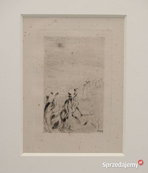 PierreAuguste Renoir Na plaży w Berneval