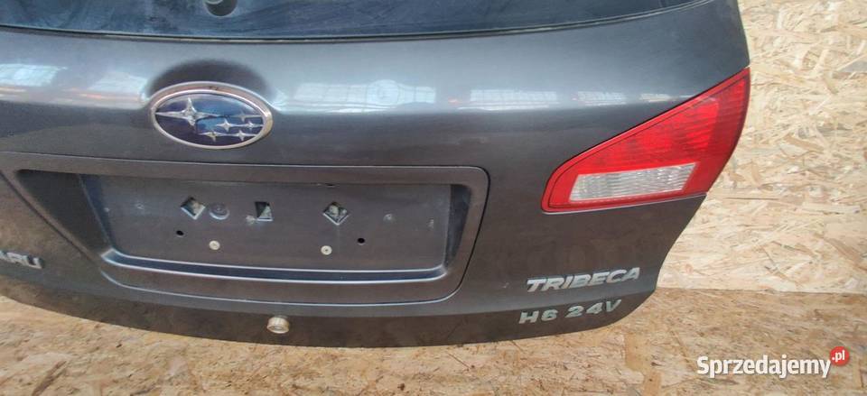 TYLNA KLAPA TYŁ POKRYWA BABAŻNIKA TYŁ SZYBA osobowe Rudziniec