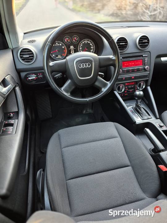 Audi A3 8P 16 Automat 16 benz Bezwypadkowa benzyna Stargard sprzedam