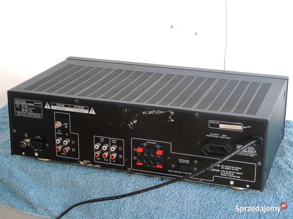 Amplituner Kenwood KRA4010 sprawny i ładny Jasło