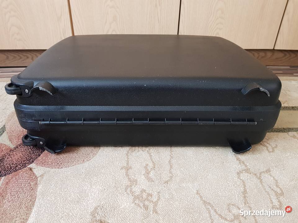 Walizka na kółkach 55 l czarna Warszawa