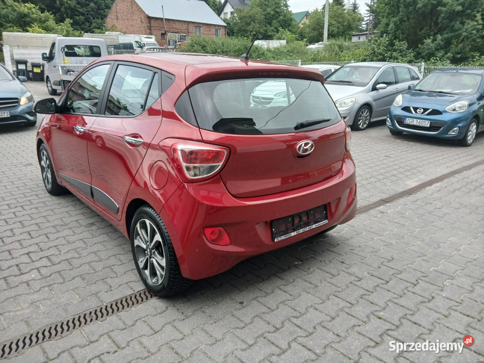 Hyundai i10 13i AUTOMAT półskóry alufelgi navi Gryfino