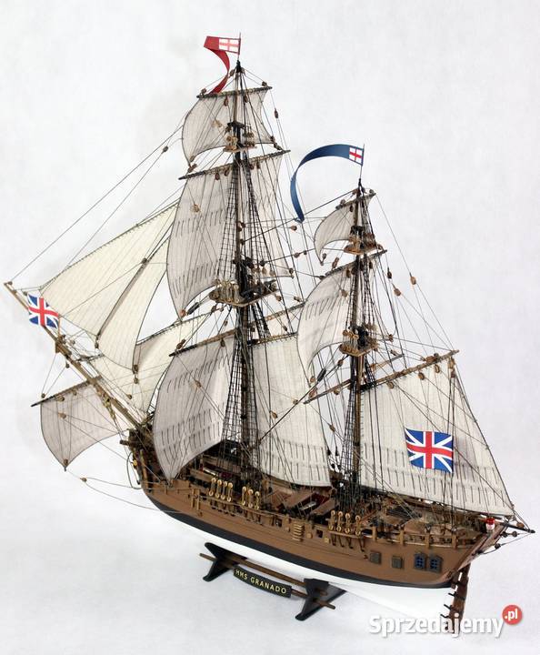 Statek model żaglowca żaglowiec Rękodzieło śląskie Bielsko-Biała sprzedam