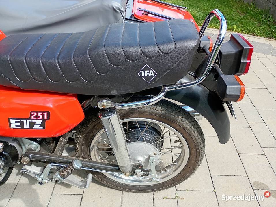 MZ etz 251 Gespann superelastik DDR NOWA nieuszkodzony MZ Tarnowskie Góry sprzedam