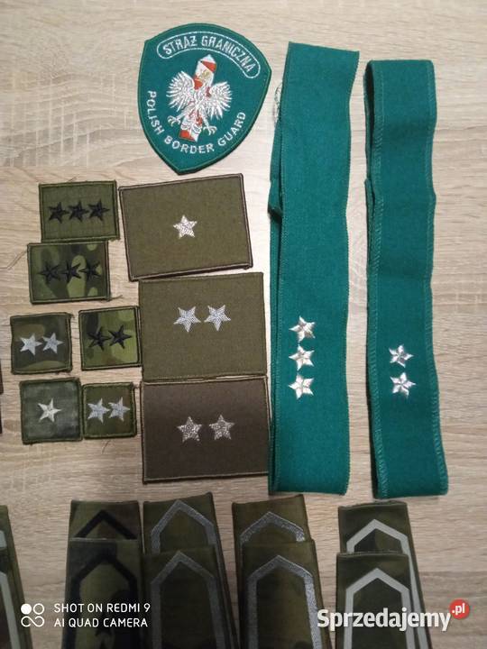 Pagony naszywki otok SG Straż Graniczna Moda i Styl Chotylub