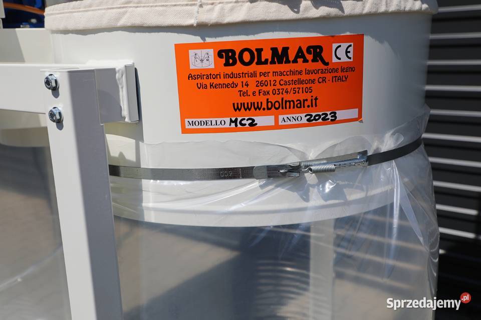 Odciąg trocin 2workowy BOLMAR MC2 40 kW NOWY lubelskie Łabuńki Pierwsze