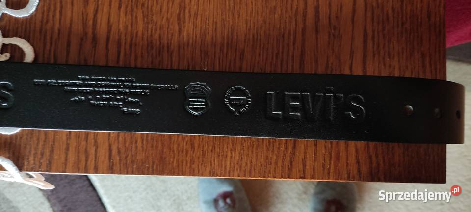 Pasek skórzany do spodni Levis podkarpackie Jasło