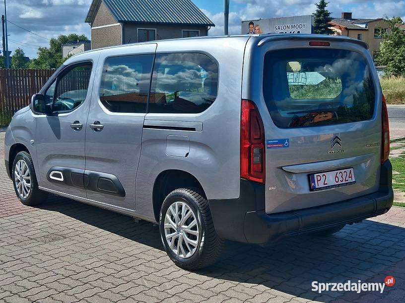 Citroen Berlingo XL LONG PFRON Do osób bluetooth Słupca