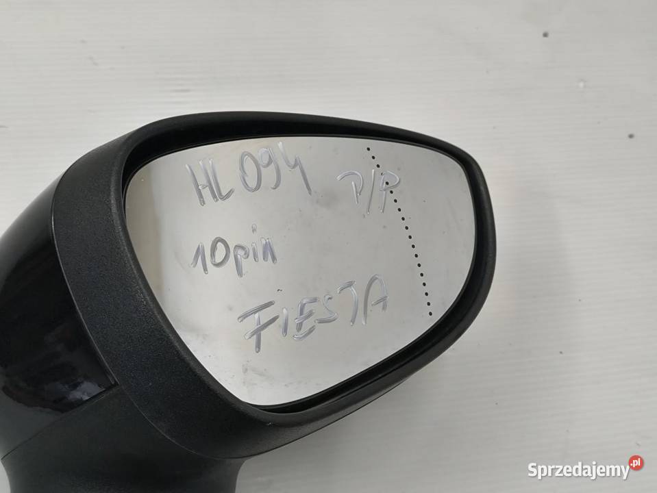 LUSTERKO PRAWY PRZÓD 10 PIN KOLOR DC FORD FIESTA osobowe wielkopolskie