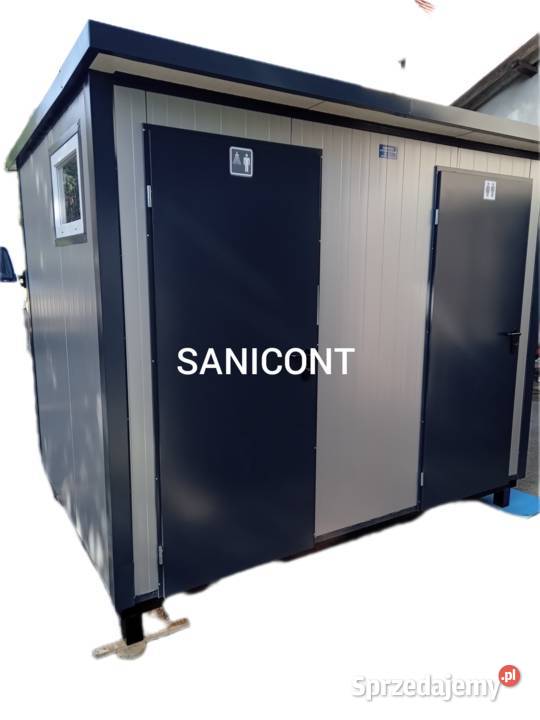Łazienka damsko męska kontener sanitarny WC Jasieniec