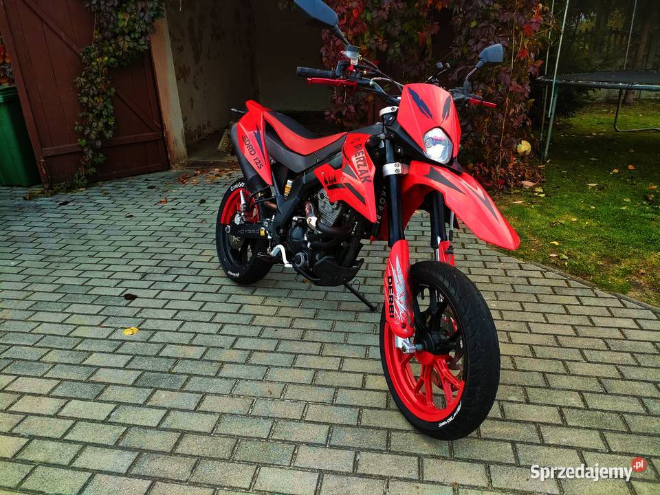 Derbi Senda DRD 125 Supermoto nie Aprilia SX 125 Derbi Raniżów
