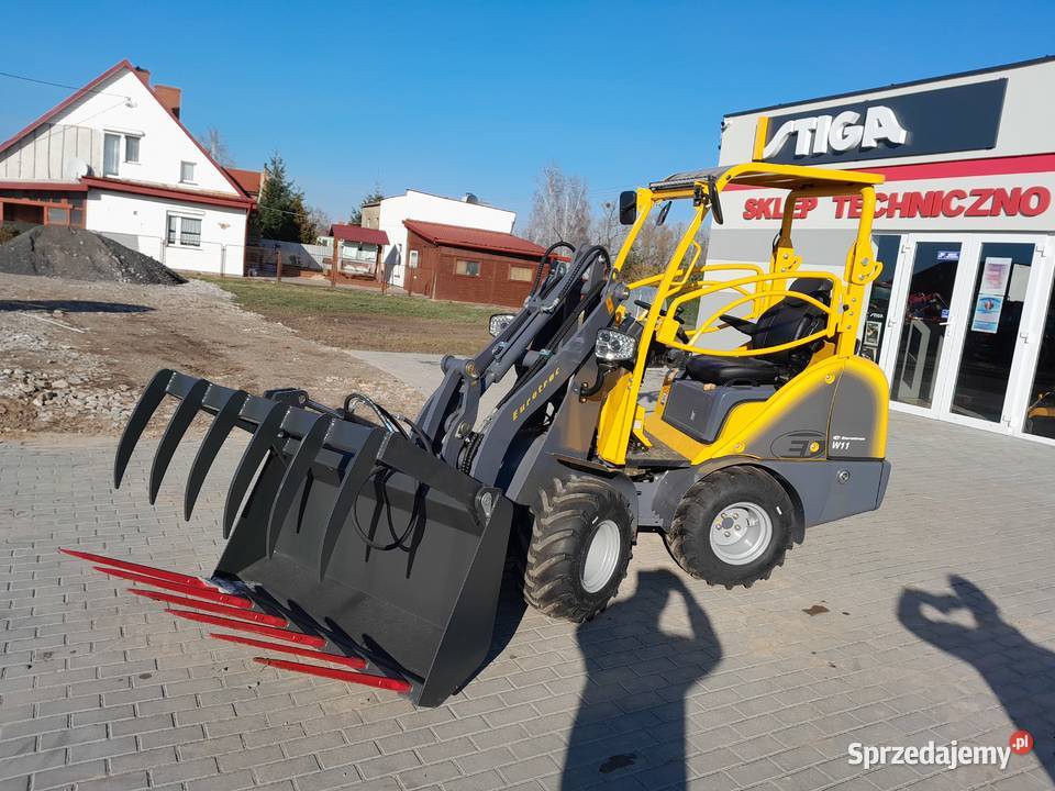 Ładowarka przegubowa EUROTRAC W11 ramka krokodyl Ciechanów sprzedam
