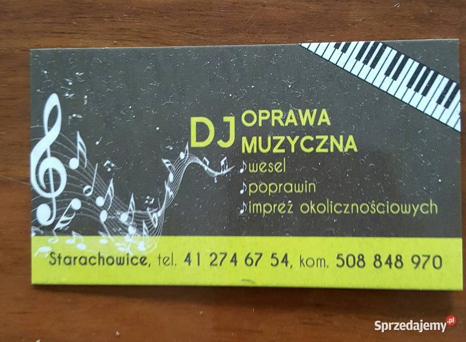 DJ oprawa muzyczna wesel poprawin starachowice