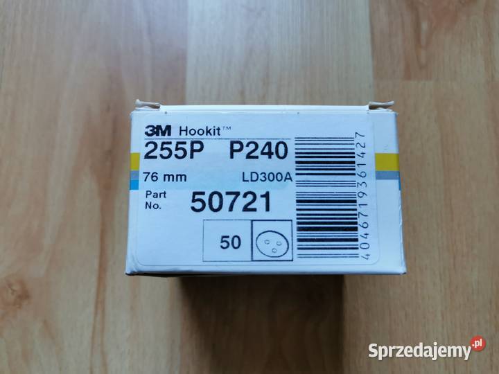 3M Nasypowe krążki ścierne Hookit 255P P240 76mm Gorzów Wielkopolski sprzedam