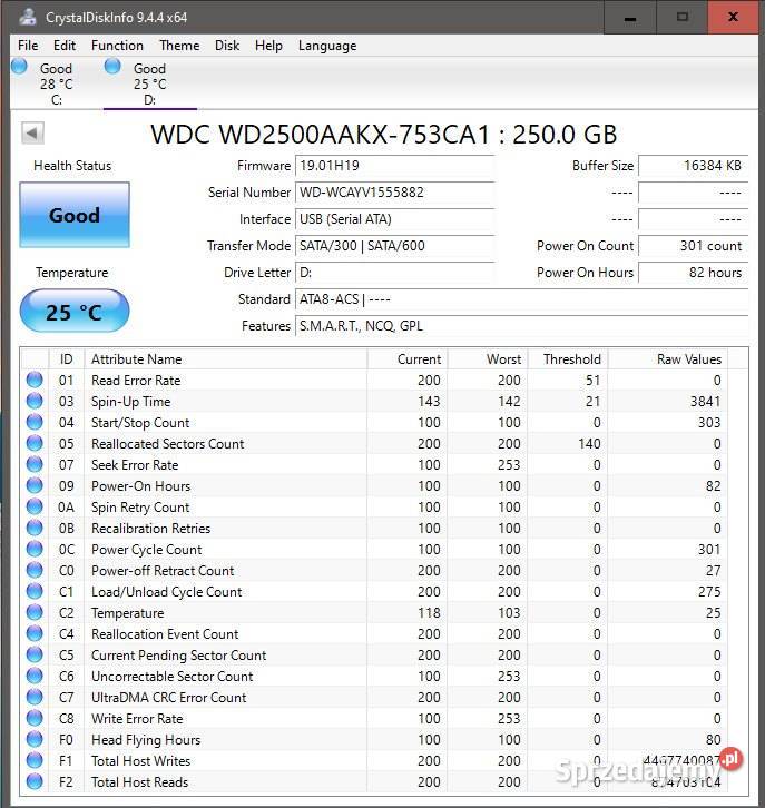 Dysk Dyski HDD 35 ze stacjonarek dysk twardy Rzeszów