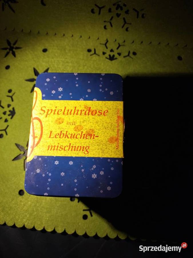 Puszka metal z pozytywką Wrocław