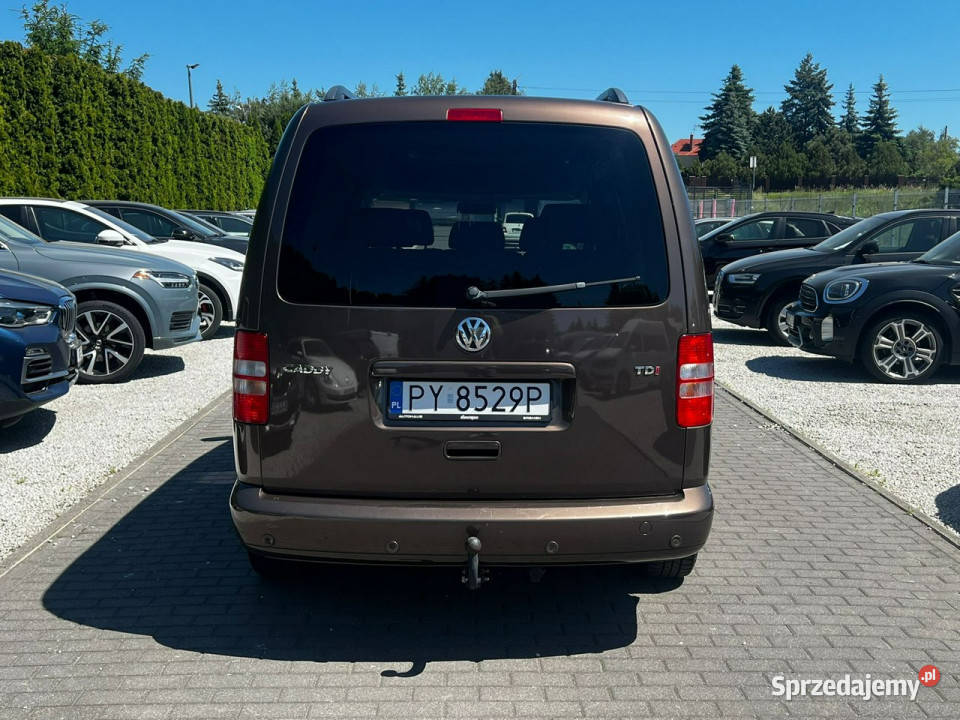 Volkswagen Caddy 16 TDI 5os MAXI Niski przebieg diesel wielkopolskie Baranowo sprzedam