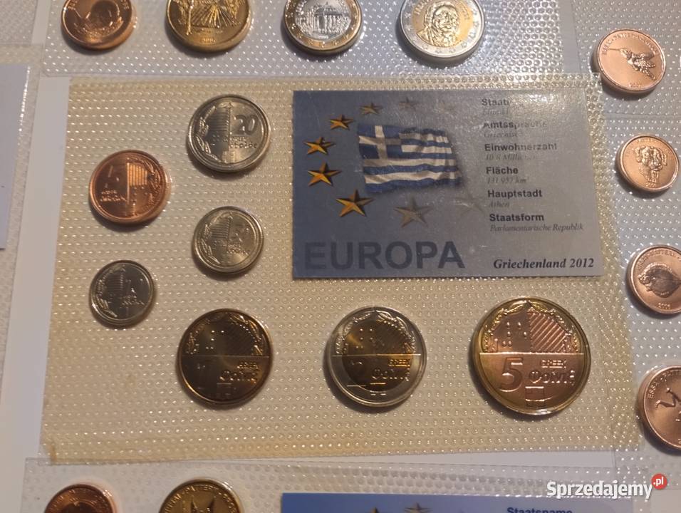 zestaw euro próby POLSKA i inne kraje