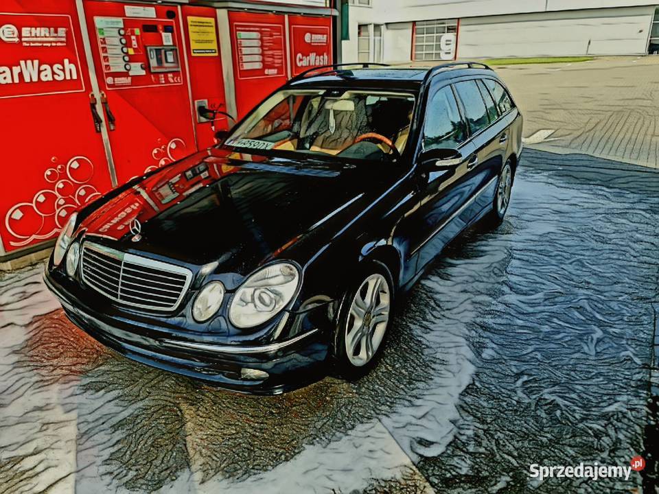 Mercedes S211 E500 designo wielkopolskie Dębienko