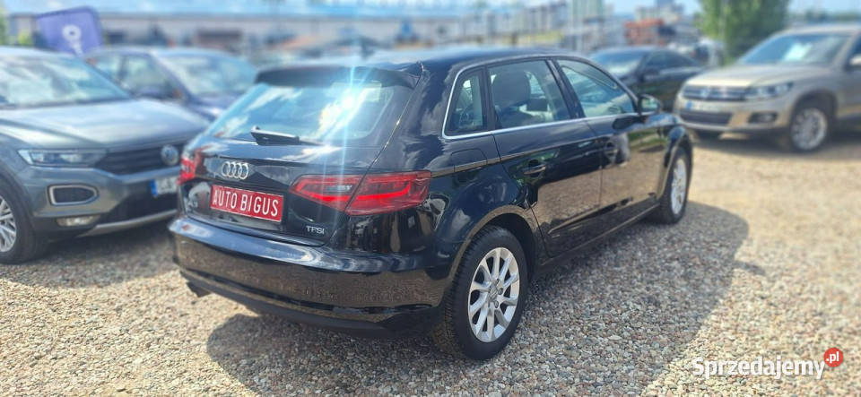 Audi A3 Sportback Duża navi ledy xsenon 8V 2012 Zarejestrowany w Polsce Lębork
