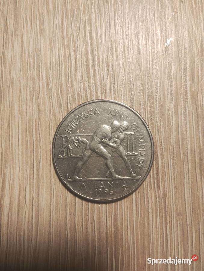 Sprzedam monetę 2 Atlanta 1995 Krzemień