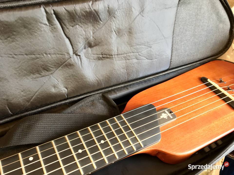 Donner HUSHI Mahogany gitara silent travel elektryczna Gitary i akcesoria Warszawa