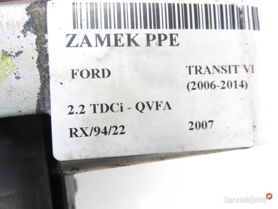 ZAMEK PRAWY PRZEDNI TRANSIT VI 2006 YC1AV21812AP osobowe sprzedam