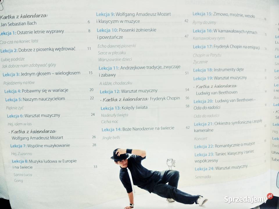 Lekcja muzyki 6 podręcznik antykwariat szkolny