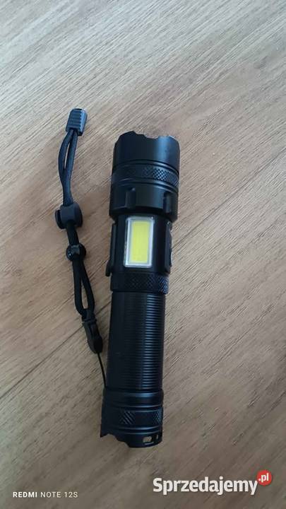 Latarka XHP160 COB 16 rdzeni super mocna latarka Łask