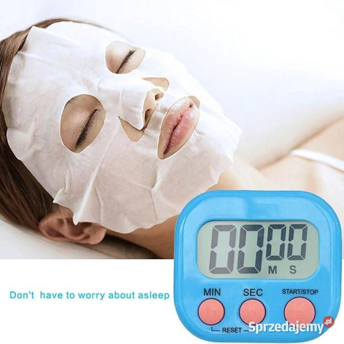 Minutnik do kuchni timer Sekundnik z Magnesem biały Płock sprzedam