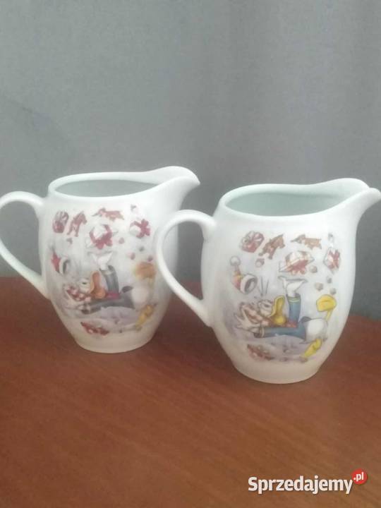 Dzbanek porcelanowy świąteczny Porcelana i szkło