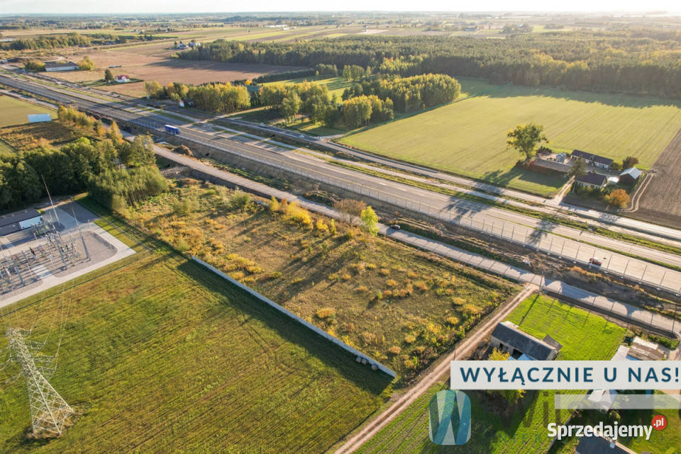 sprzedaży działki Załuski 7195m2 mazowieckie