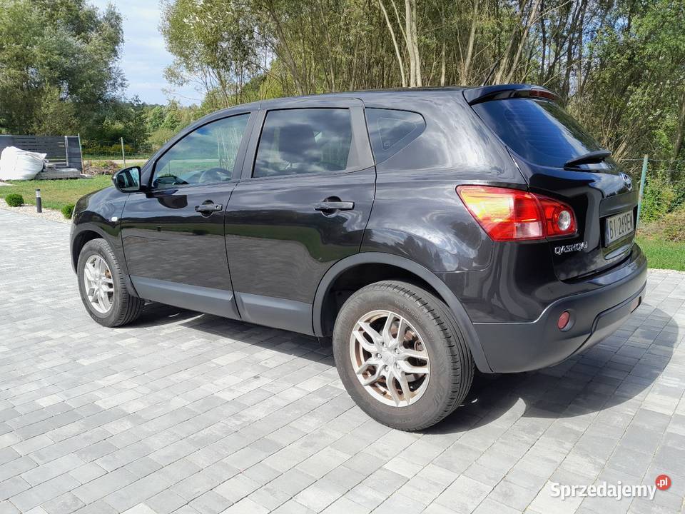 Nissan quashqai 2007r 16 benzyna czarny panorama Białystok
