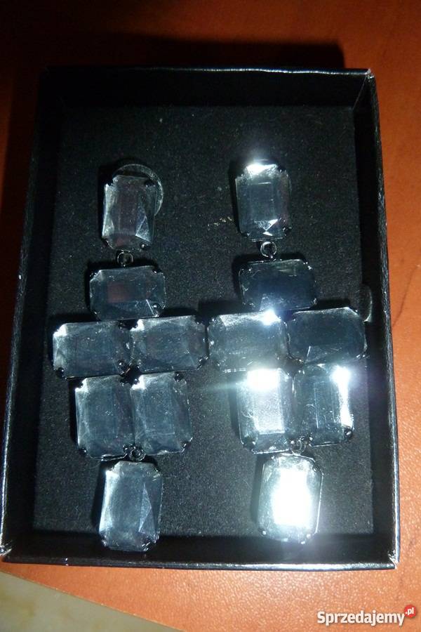 kolczyki błyszczące