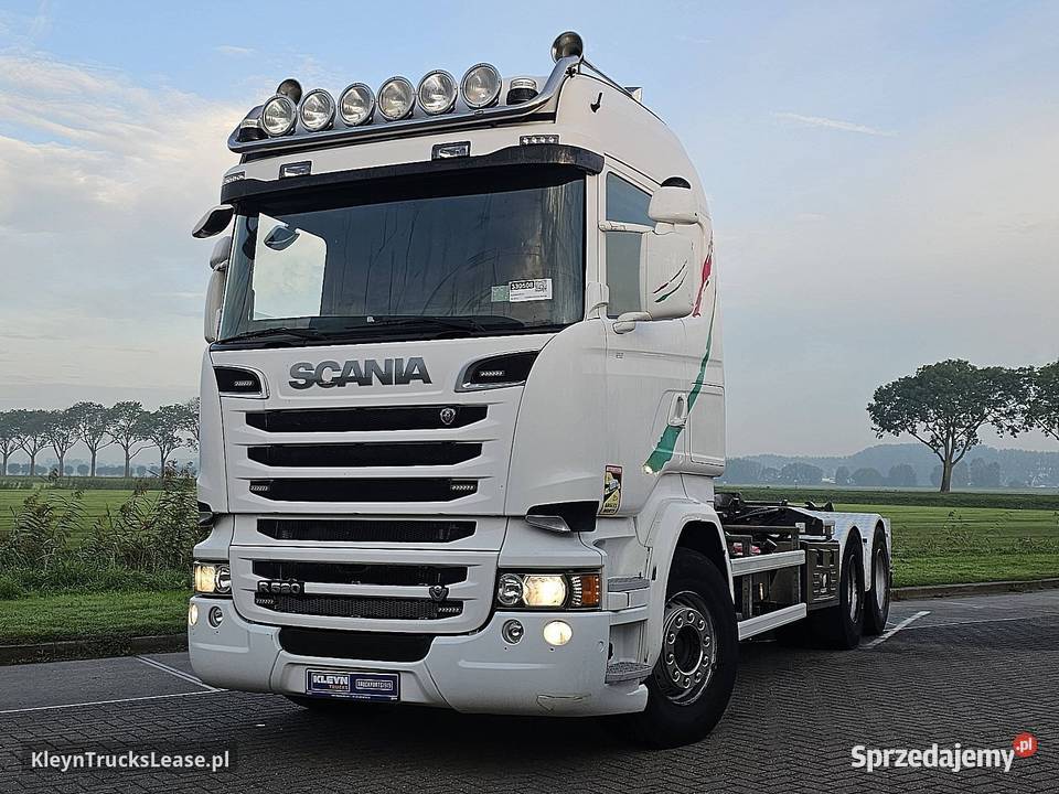 Scania R520 6x2 Hooklift V8 hakowiec 2014 sprowadzony
